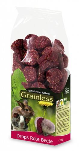 JR Farm Grainless Drops Rote Beete mit Verpackung