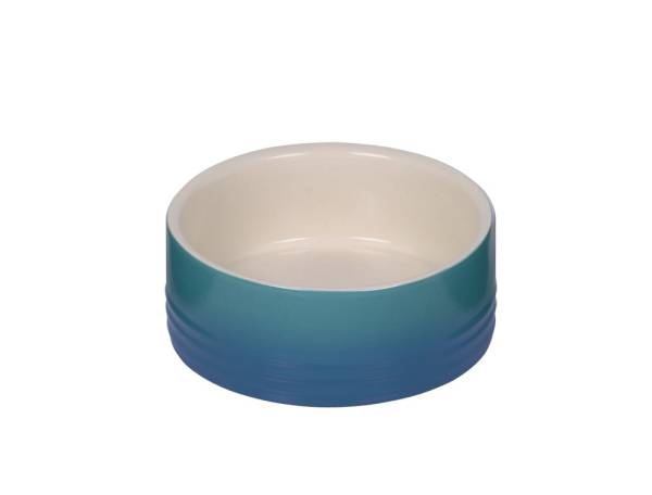 Keramiknapf 250ml - blau/creme